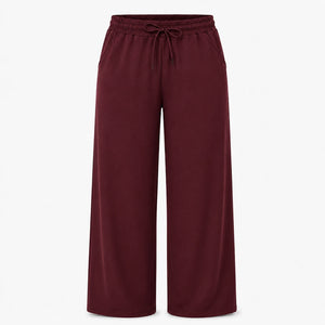 Drawstring Wide Leg Lounge Pants WHD0606457