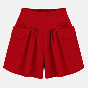 High Waist Pocket Shorts WHD0606459