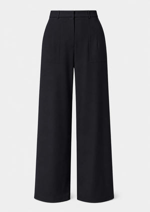 Ivory Wide Leg Pants WHD0606465