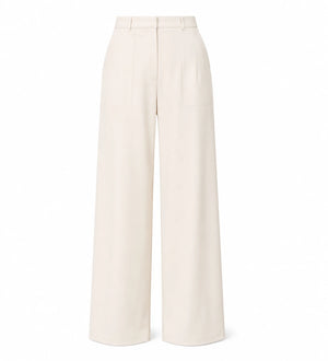 Ivory Wide Leg Pants WHD0606465