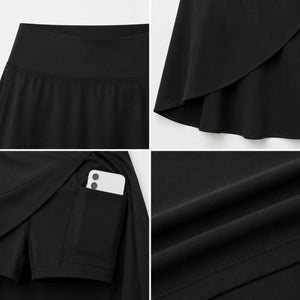 High Waist Pocket Skort WHD0606477