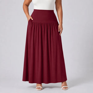 High Waist Maxi Skirt WHD0606484