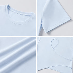 Keyhole Back Sport Tee WHD0606495-JYWD026