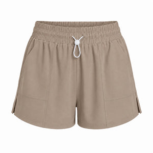 Drawstring High Waist Shorts WHD0606498-JYMA013