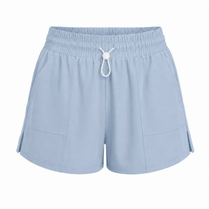 Drawstring High Waist Shorts WHD0606498-JYMA013