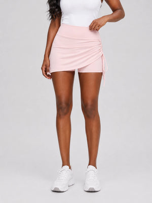Ruched Side Active Skort WHD0606502-JYMQ070