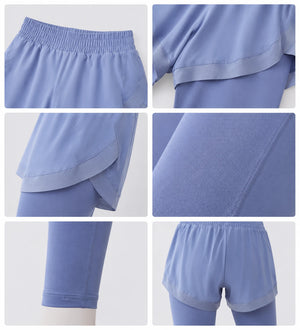 Layered Active Leggings WHD0606509-JYMK017