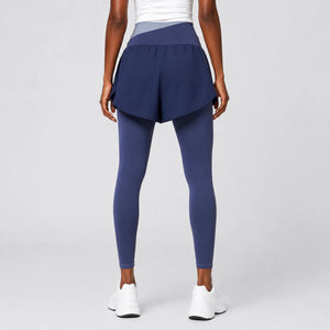 High Waist Skirted Leggings WHD0606512-JYMK047