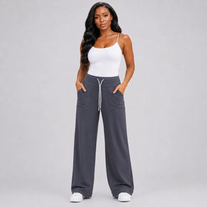 Drawstring Wide Leg Pants WHD0606516-JYMK053