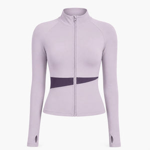 Zip Front Active Jacket WHD0606517-JYMW022