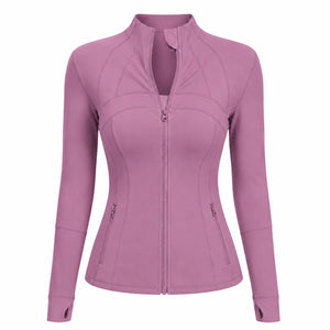 Fitted Zip-Up Active Jacket WHD0606526-MTWTP03