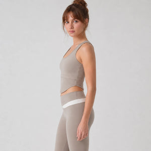 Scoop Neck Activewear Set WHD0606528-JYMB007