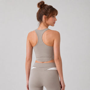 Scoop Neck Activewear Set WHD0606528-JYMB007