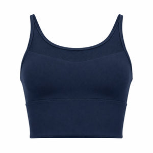 Cutout Back Longline Sports Bra WHD0606529-MTXWX60