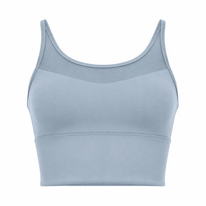 Cutout Back Longline Sports Bra WHD0606529-MTXWX60
