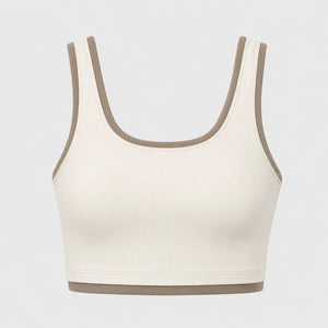 Contrast Trim Sports Bra WHD0606533-JYMN033
