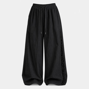 Crinkled Wide Leg Pants WHD0606538