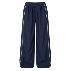 Piped Wide Leg Track Pants WHD0606543