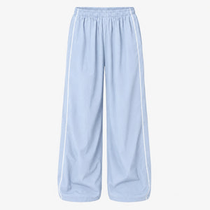Piped Wide Leg Track Pants WHD0606543