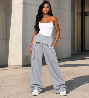 D-Ring Wide Leg Sweatpants WHD0606546
