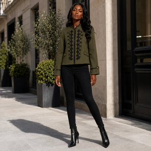 Frog Trim Military Jacket WHD0606586