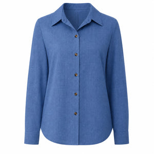 Color Block Button Shirt WHD0606593