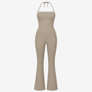 Halter Flare Leg Jumpsuit WHD0606620