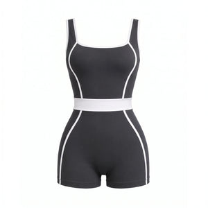 Contrast Trim Active Romper WHD0606623