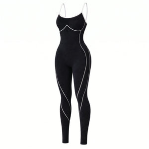 Crisscross Back Active Jumpsuit WHD0606625