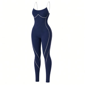 Crisscross Back Active Jumpsuit WHD0606625