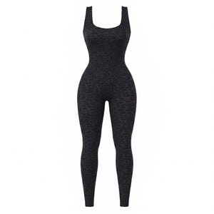 Leopard Cross-Back Active Jumpsuit WHD0606626