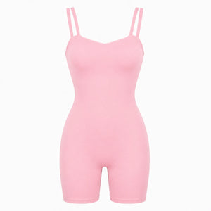 Double Strap Cutout Romper WHD0606634