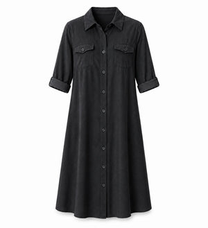 Light Blue Shirt Dress WHD0607007