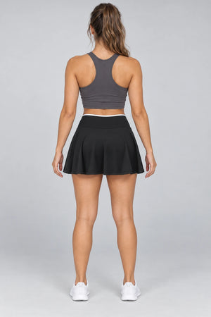 WEARHUB Nylon-Spandex Barely-There Active Skirt — WHZ037 — product, back view