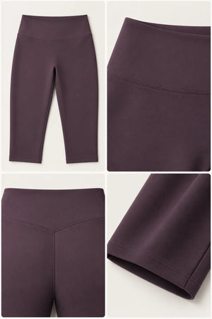 WEARHUB Nylon-Spandex Brushed Mid-Length Active Shorts — WHZ052 — product, details view