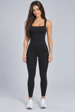 WEARHUB Nylon-Spandex Brushed Active Pants — WHZ059 — Indigo Blue, front view
