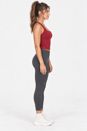 WEARHUB Nylon-Spandex Brushed Active Tank — WHZ073 — product, side view