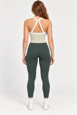 WEARHUB Nylon-Spandex Barely-There Active Tank — WHZ077 — product, back view