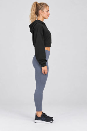 WEARHUB Cotton-Polyester Fleece Active Jacket — WHZ090 — product, side view