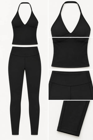 WEARHUB Nylon-Spandex Brushed Active Pants — WHZ092 — product, details view
