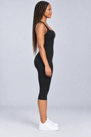 WEARHUB Nylon-Spandex Barely-There Active Jumpsuit — WHZ110 — product, side view