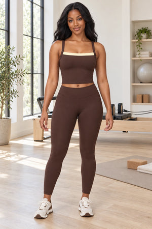 WEARHUB Nylon-Spandex Barely-There Active Tank — WHZ135 — product, scene view