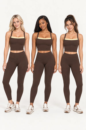 WEARHUB Nylon-Spandex Barely-There Active Tank — WHZ135 — product, multiracial view