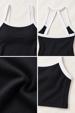 WEARHUB Nylon-Spandex Barely-There Active Tank — WHZ145 — product, details view