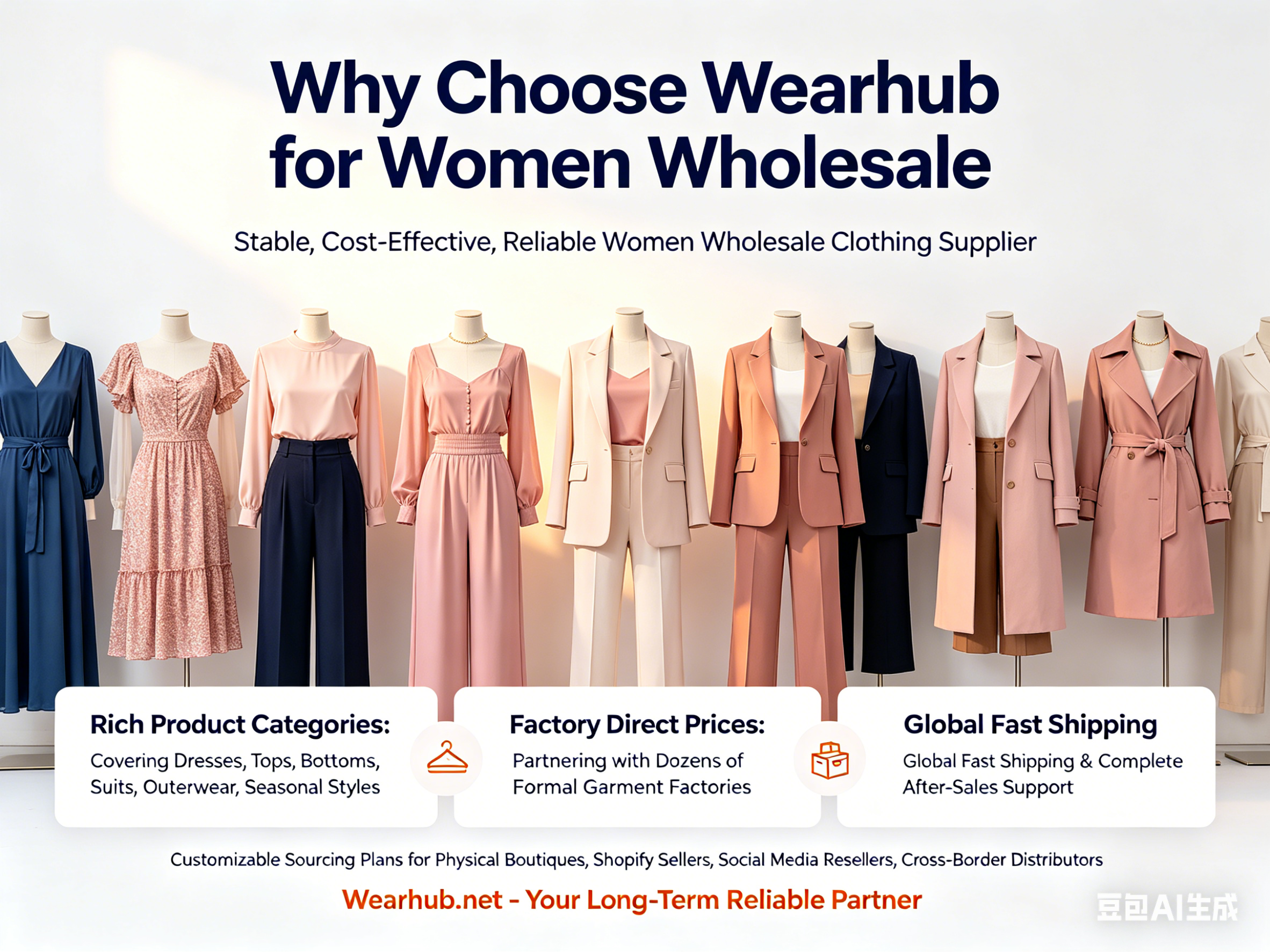 Why Choose Wearhub for Women Wholesale