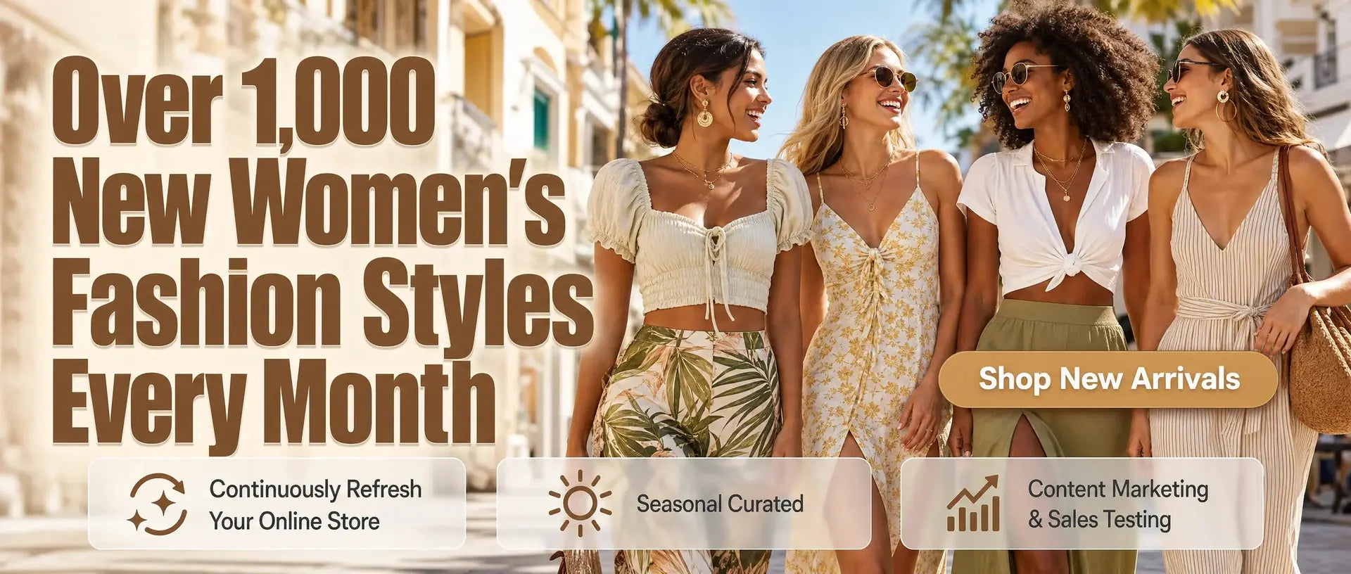 WearHub women's fashion supply chain hero image