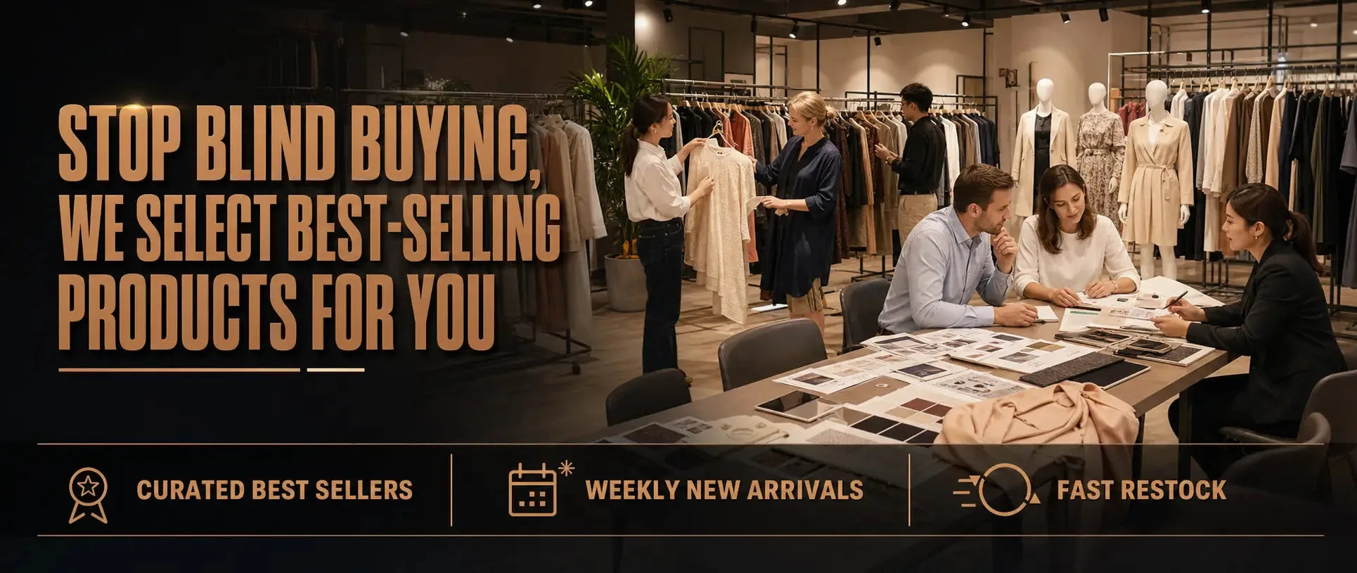 WearHub women's fashion supply chain hero image