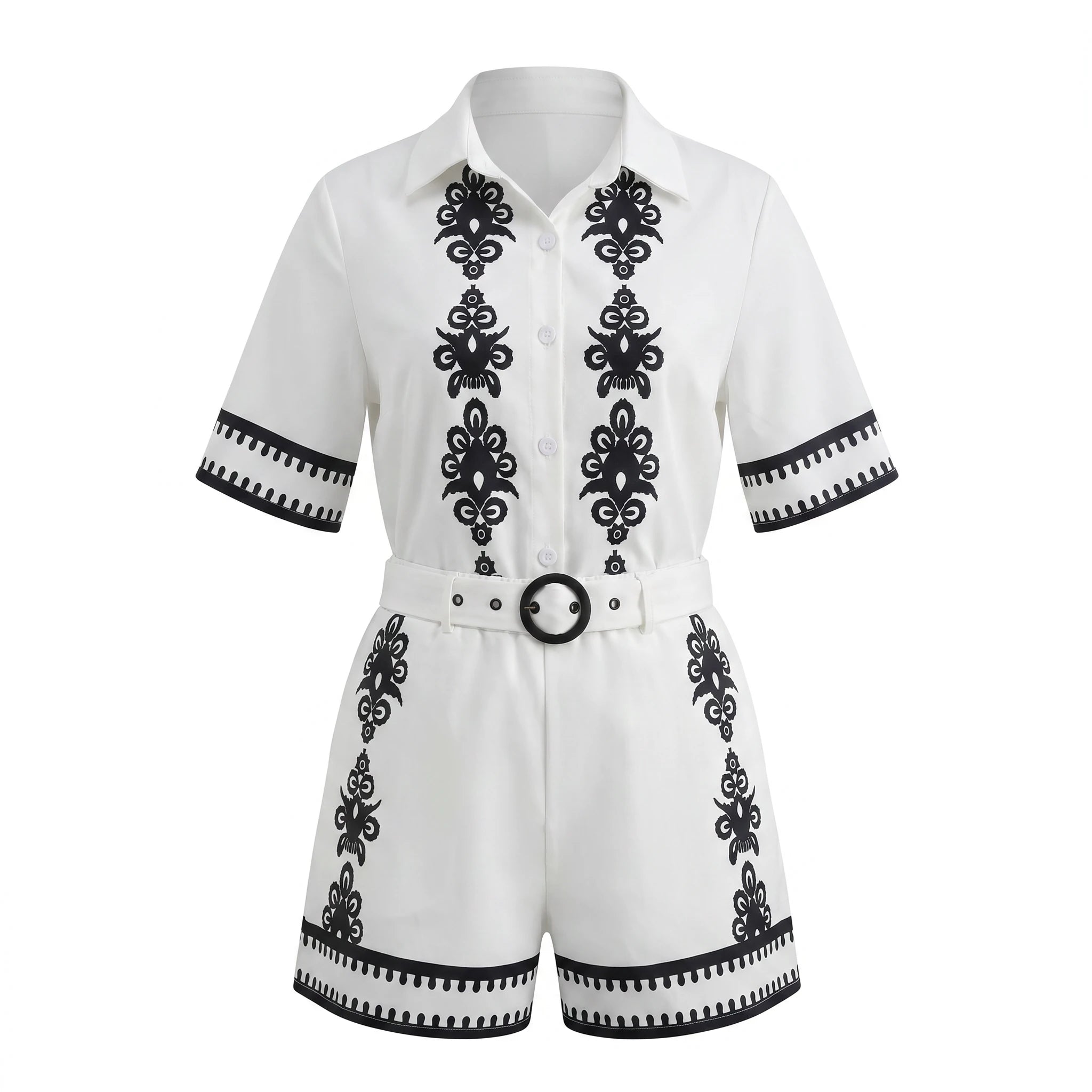 Printed Shirt and Shorts Set WHD0605017-250380