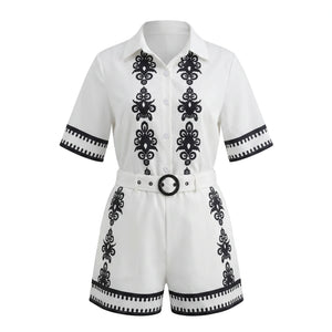 Printed Shirt and Shorts Set WHD0605017-250380