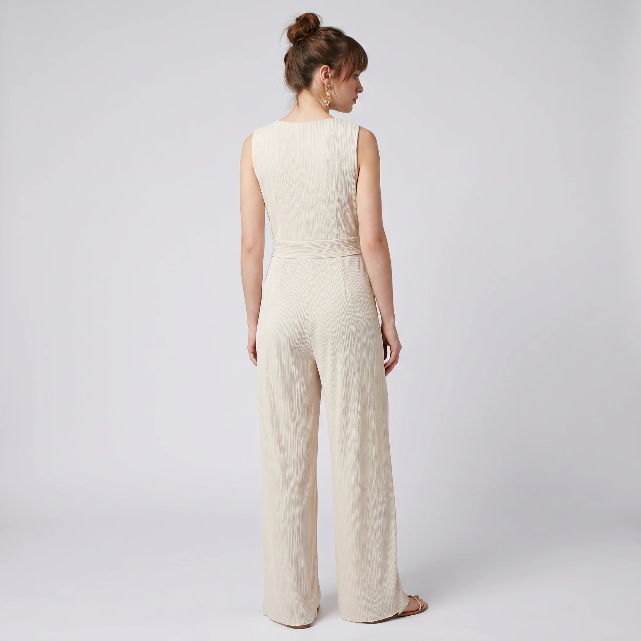 Shell Detail Jumpsuit WHD0605033-S-2604107